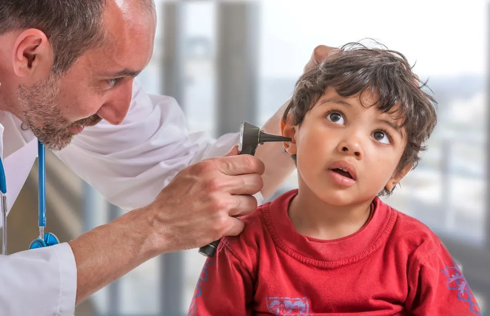 Child hearing test