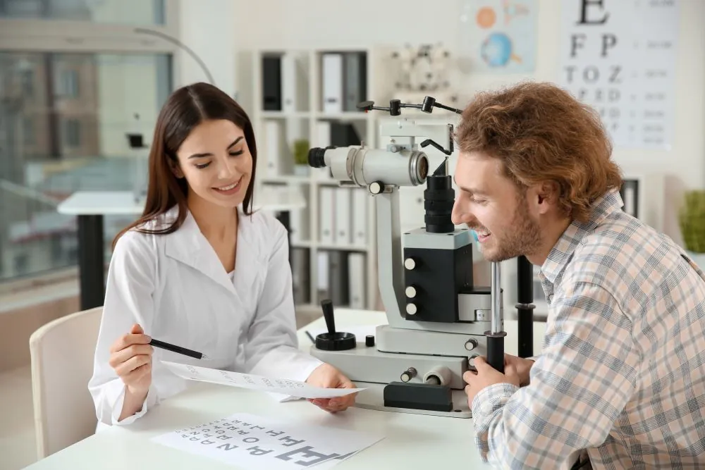Eyecare consultation